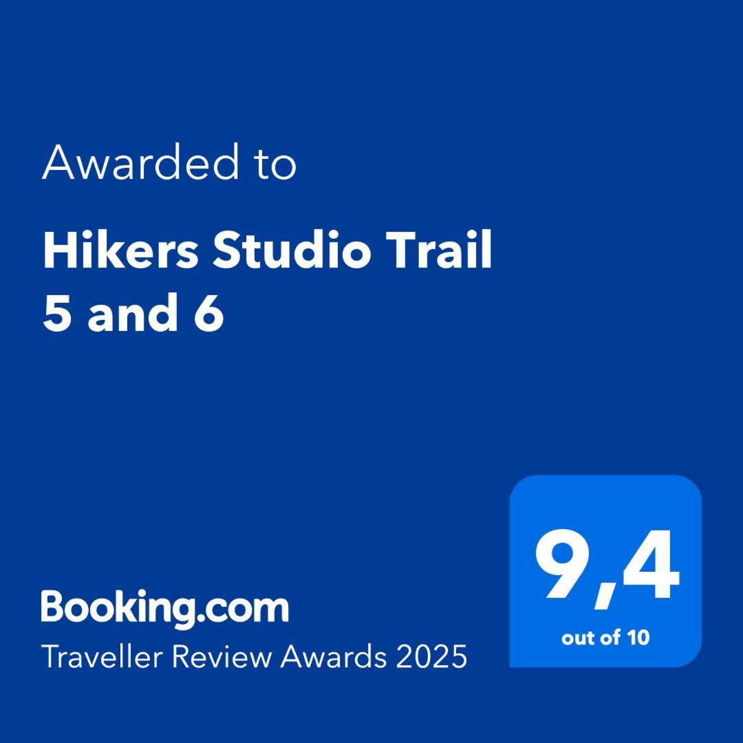Hikers Studio Trail 5 And 6 Moni Evaggelistrias Eksteriør bilde